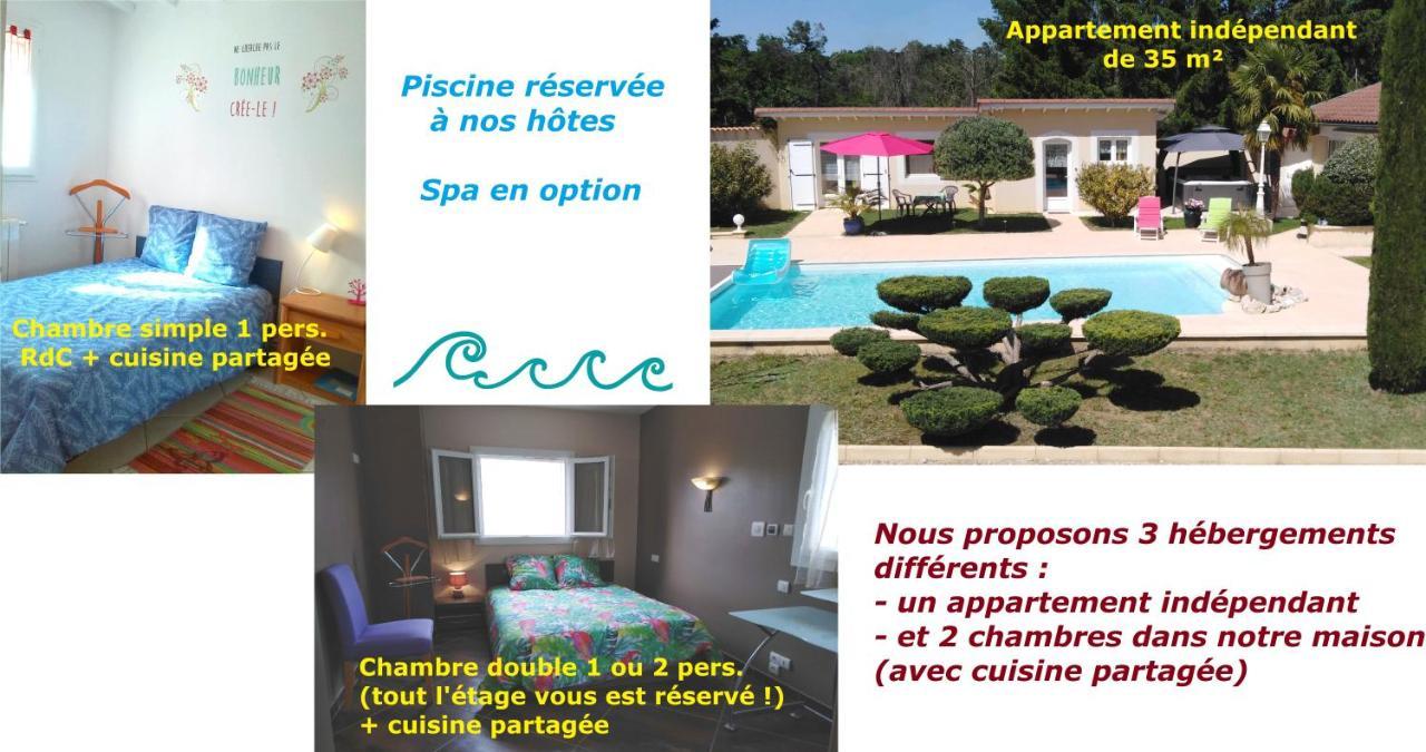 Coeuraccords, Spa & Bien-Etre Au Calme Naturiste Toute L'Annee Saint-Bardoux Eksteriør bilde